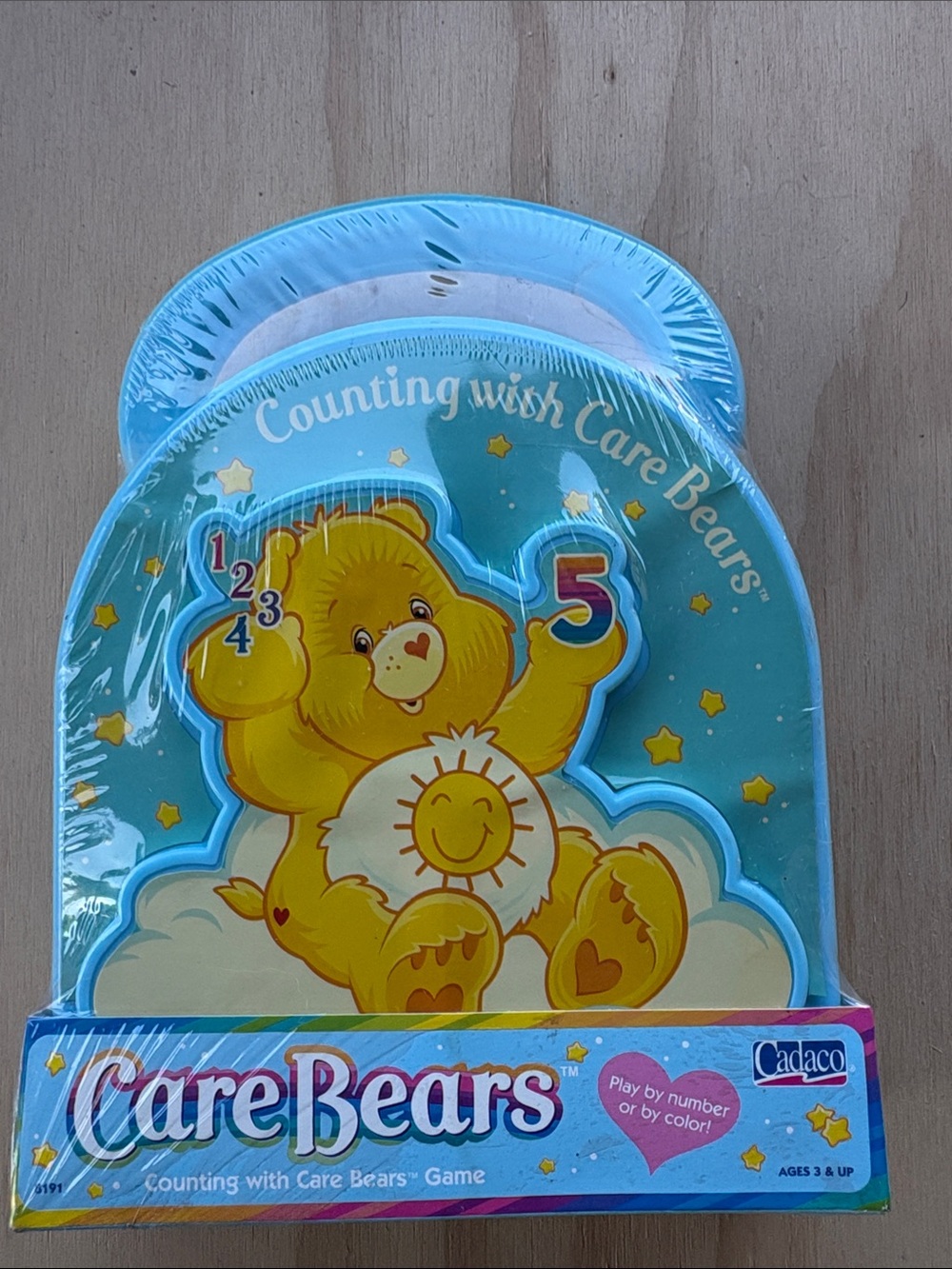 Care Bears Yellow Counting Game